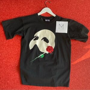 1986 Phantom of the Opera Shirt Vintage 80s Tee Glow in the Dark